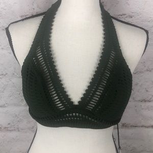 NWT Robin Piccone Forest Green Bathing Suit Sz S